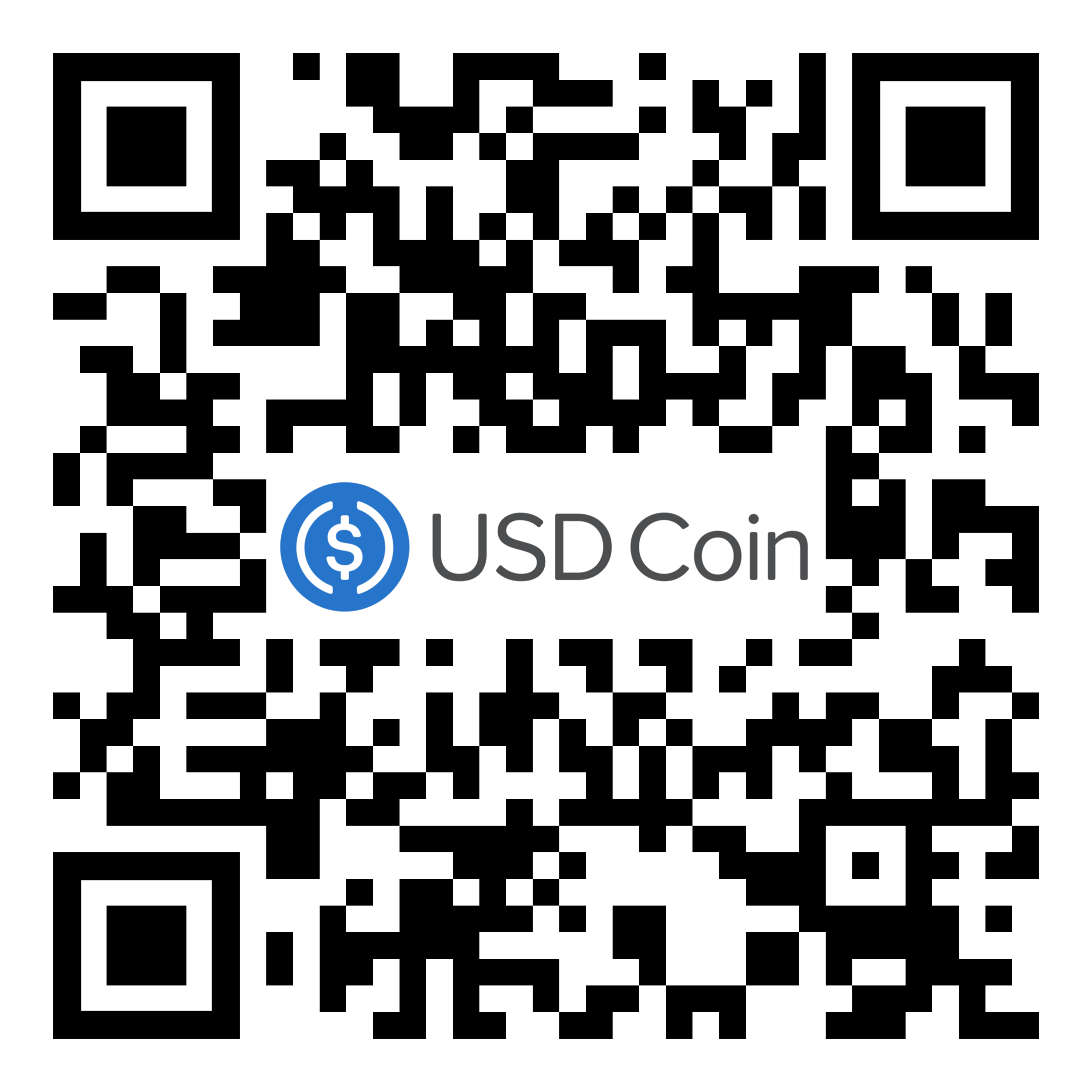 usdc qr code